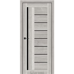 Двери межкомнатные Darumi FLORIANA 01 Орех вайт ривер Черное