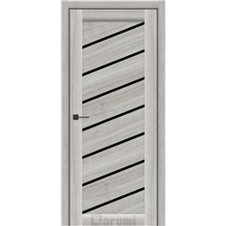 Двери межкомнатные Darumi ROSALIA Орех вайт ривер Черное