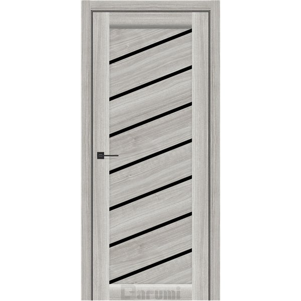 Двери межкомнатные Darumi ROSALIA Орех вайт ривер Черное