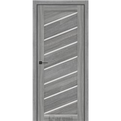 Двери межкомнатные Darumi ROSALIA Орех грей ривер Сатин белый