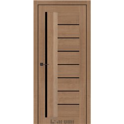 Двери межкомнатные Darumi FLORIANA 01 Орех Кендал Черный