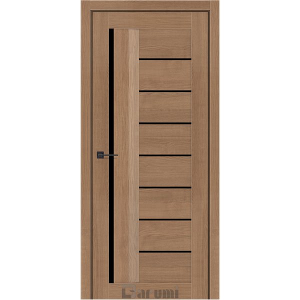 Двери межкомнатные Darumi FLORIANA 01 Орех Кендал Черный