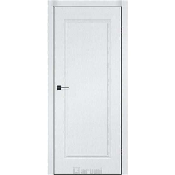 Двери межкомнатные Darumi SINTRA Classic-01 Металлический вайт Глухое Алюминиевый торец