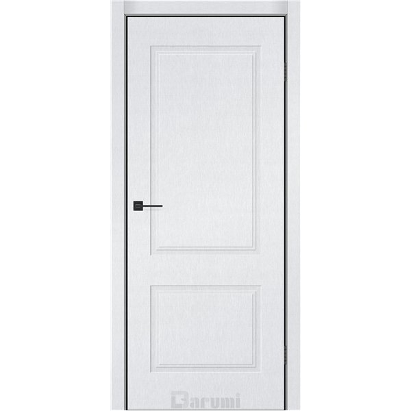 Двери межкомнатные Darumi SINTRA Classic-02 Металлический вайт Глухое Алюминиевый торец