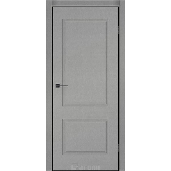 Двери межкомнатные Darumi SINTRA Classic-02 Металлический грей Глухое Алюминиевый торец