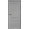 Двери межкомнатные Darumi SINTRA Classic-02 Металлический грей Глухое Алюминиевый торец