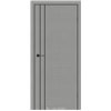 Двери межкомнатные Darumi PLATO LINE PTL-05 Металлический грей алюминиевый молдинг Алюминиевый торец