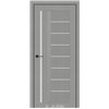 Двери межкомнатные Darumi FLORIANA 01 Металлический грей Сатиновый белый