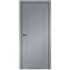 Двери межкомнатные Darumi SINTRA Classic-01 Серебристый блеск Глухое Алюминиевый торец