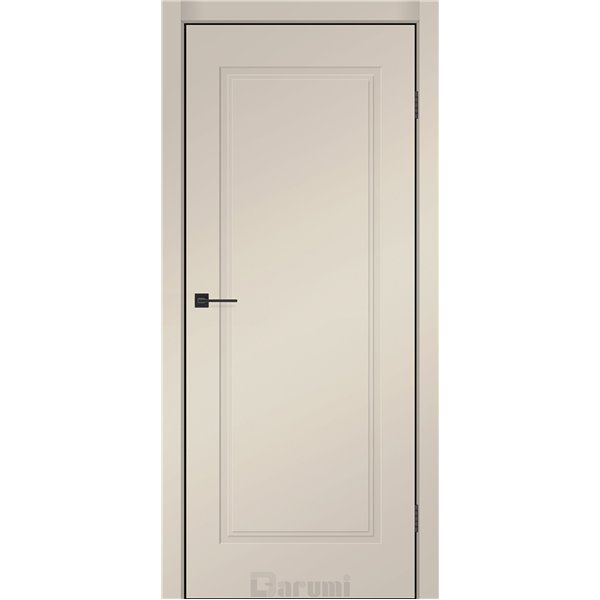 Двери межкомнатные Darumi SINTRA Classic-01 Серебристый тауп Глухое Алюминиевый торец