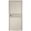 Двери межкомнатные Darumi SINTRA Modern-02 Серебристый тауп алюминиевый молдинг Алюминиевый торец