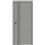 Двері міжкімнатні Darumi SINTRA Modern-01 Металевий грей алюмінієвий молдинг Алюмінієвий торець