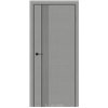 Двери межкомнатные Darumi SINTRA Modern-01 Металлический грей алюминиевый молдинг Алюминиевый торец