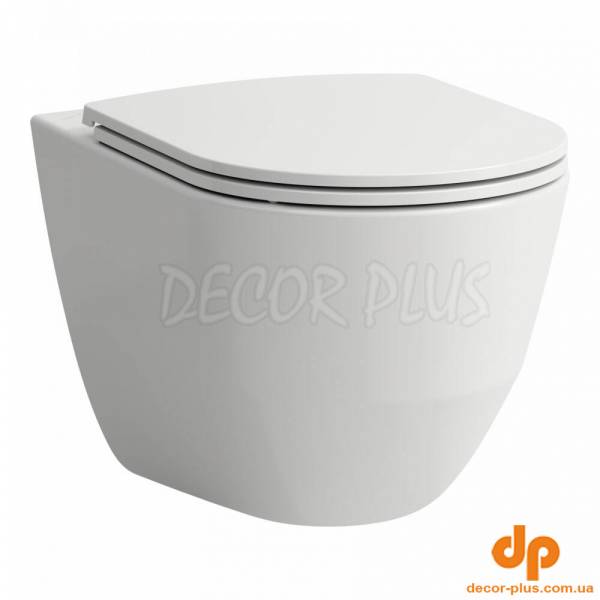 Комплект Унітаз підвісний PRO Comfort Rimless з кришкою soft-close H8219620000001+H8989660000001 LAUFEN