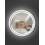 Дзеркало Perfection Slim LED D650 Snow White Luxury Wood
