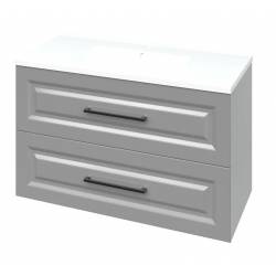 Шафка з умивальником Родео 100 Денвер сірий Mirater