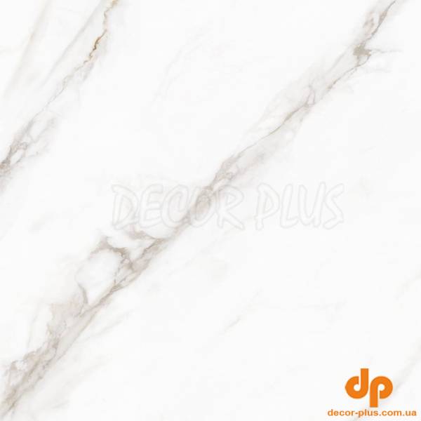 Плитка керамогранітна Riviera White RECT SATIN 598x598 Cersanit