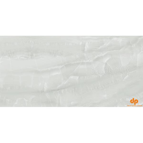 Плитка керамогранітна Brave Onyx White POL 600x1200x7 Opoczno