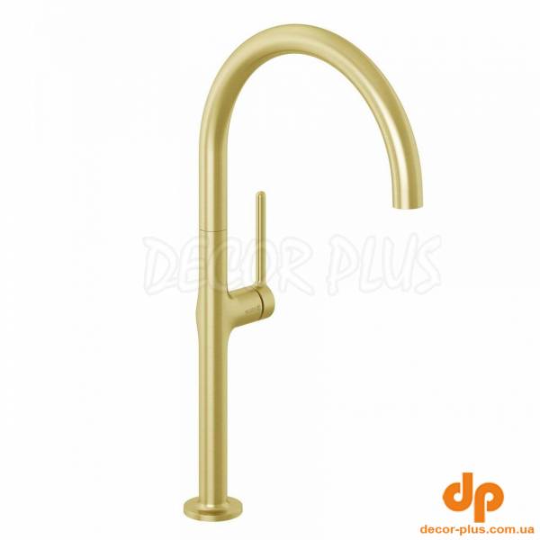 Змішувач для кухні Reef 50803N075 брашоване золото Kludi