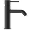 Z00701000073005 EXPO TEO-M (MEDIUM) Змішувач для раковини з донним клапаном, чорний матовий (1 сорт)