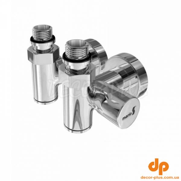 4.0.0500.55.P К-кт кутових кранів під ТЕН, хром (1 сорт)