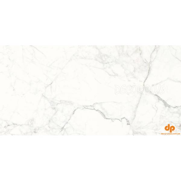 Плитка керамогранітна GPT1006 Calacatta Mild White RECT 598x1198x8 Cersanit