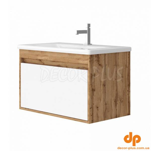 Шафка з умивальником Malta Mlt-80 дуб вотан Juventa