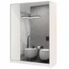 Шафка-дзеркало Emily EmMC-60 білий Air-Line