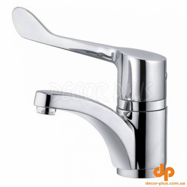 341130524 MEDI CARE Змішувач для раковини ліктьовий, хром (1 сорт)