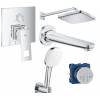 Душова система Eurocube з Tempesta 250 Cube UA26417SC0L Grohe