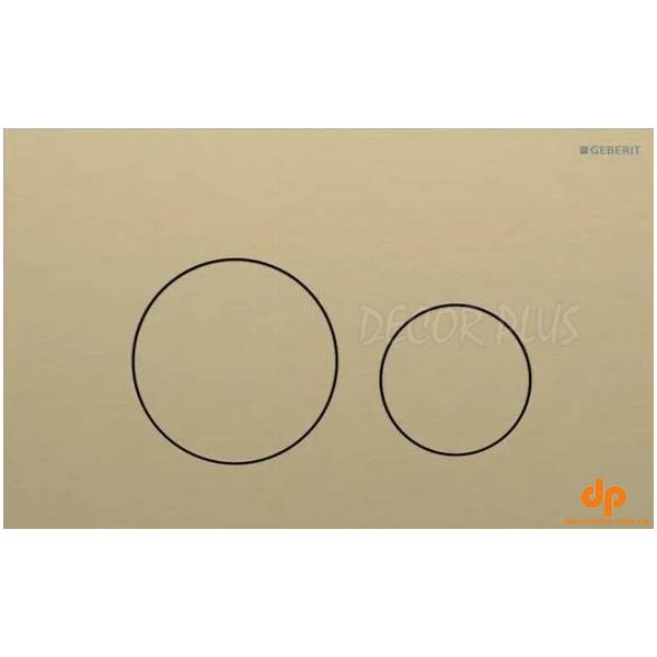 Кнопка зливу Sigma 40 Round 115.628.QF.1 латунь matt Geberit