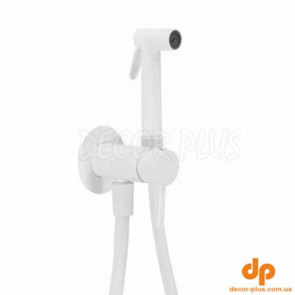 ZDUP110BO TWEET ROUND MIX Tondo Набір гігієнічного душу, білий матовий (1 сорт)