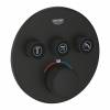 Змішувач для душу Grohtherm SmartControl 29508KF0 Black matt Grohe