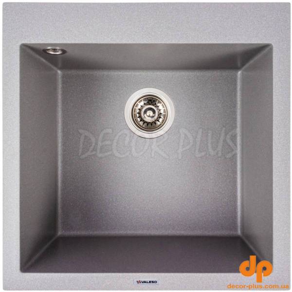 5050 GALAX  Кухонна мийка гранітна 500*500, кріплення,без сифону