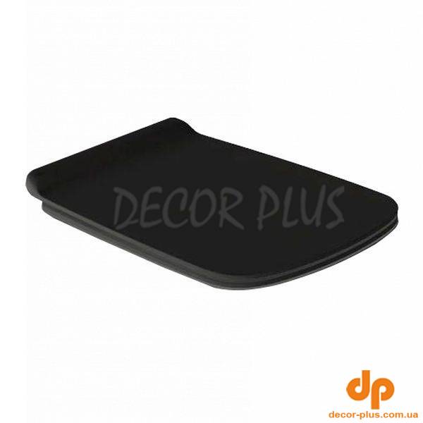 Кришка для унітаза Baden Baden soft-close (BB004 nero matt) nero matt, SIMAS