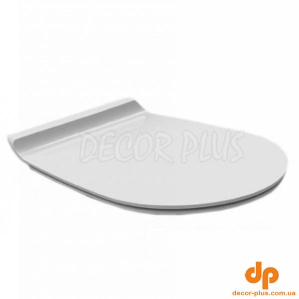 Кришка для унітаза Vignoni VI 004 soft-close (VI004WM) white mat, SIMAS