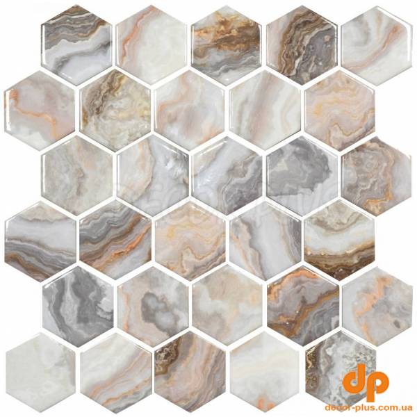 Мозаїка HP 6012 Hexagon 295x295x9 Котто Кераміка
