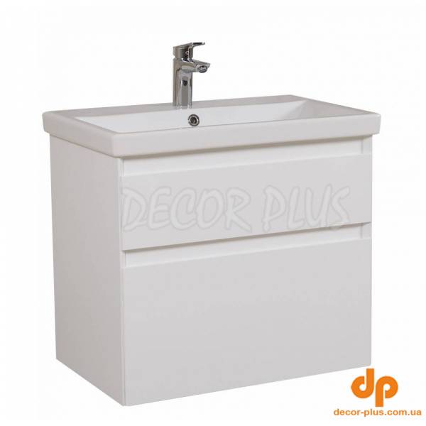 Шафка з умивальником консольна Еліт 70, Аква Родос