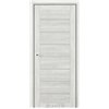 Двері міжкімнатні Leador Express WISTERIA Артвуд Жасмін Сатин білий