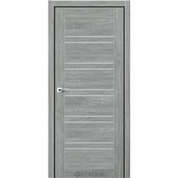 Двері міжкімнатні Leador Express GERBERA Артвуд Сільвер Сатин білий