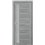 Двері міжкімнатні Leador Express VERBENA Артвуд Сільвер Сатин білий