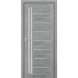 Двері міжкімнатні Leador Express VERBENA Артвуд Сільвер Сатин білий