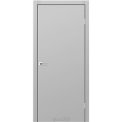 Двери межкомнатные Leador Express SL-01 Светло-серый супермат Глухе