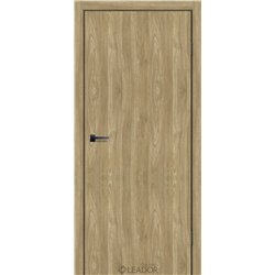 Двери межкомнатные Leador Express SLD - 01 Клен Золотой Глухая