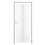 Двері міжкімнатні Leador Express FERONA Білий Льон Сатин білий