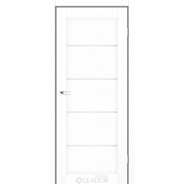 Двери межкомнатные Leador Express GARDA Белый Лен Сатин белый
