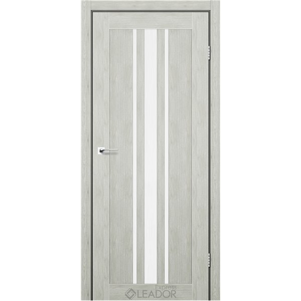 Двери межкомнатные Leador Express FERONA Клен Айс Сатин белый