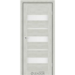 Двери межкомнатные Leador Express MODENA Клен Айс Сатин белый