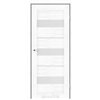 Двери межкомнатные Leador Express MODENA Клен Белый Сатин белый