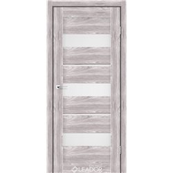 Двери межкомнатные Leador Express MODENA Клен Южный Сатин белый 